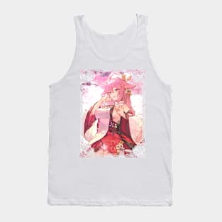 Yae Miko the Beautiful Tank Top